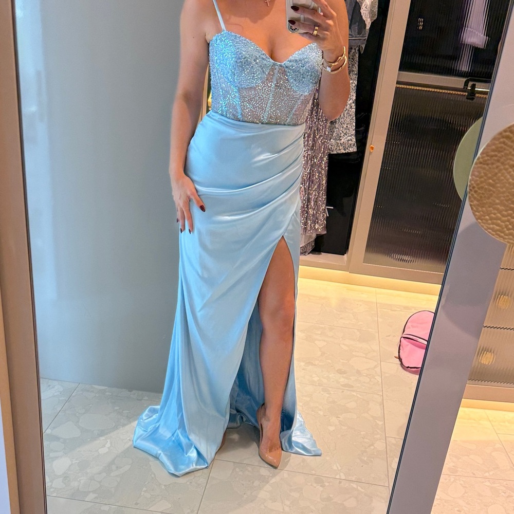Renee the Label Blue Evening Gown